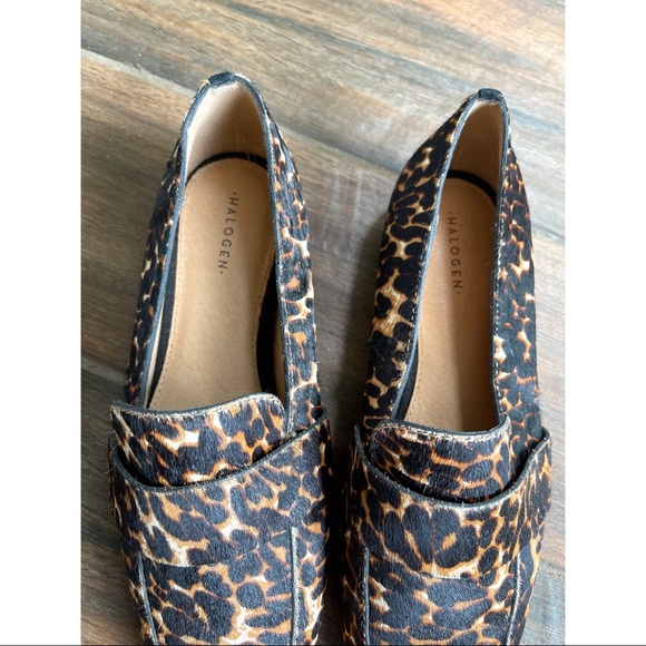 Like-new Halogen Slip On Cheetah Print Loafers - Picture 3 of 6
